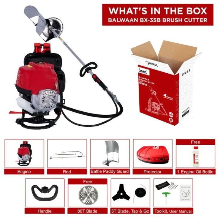 Balwaan Back Pack BX 35B Brush Cutter – thumb